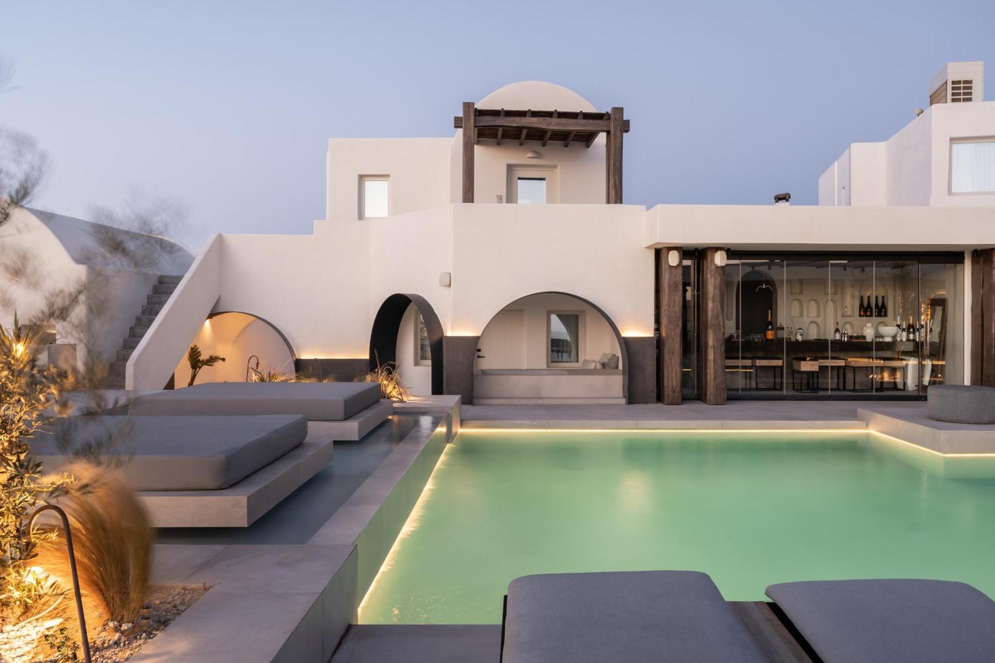 Rocabella Santorini Hotel & Spa イメロヴィグリ エクステリア 写真